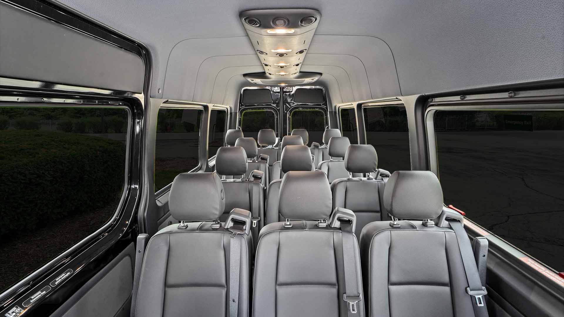 Mercedes-Benz Sprinter — executive cabin with club seating