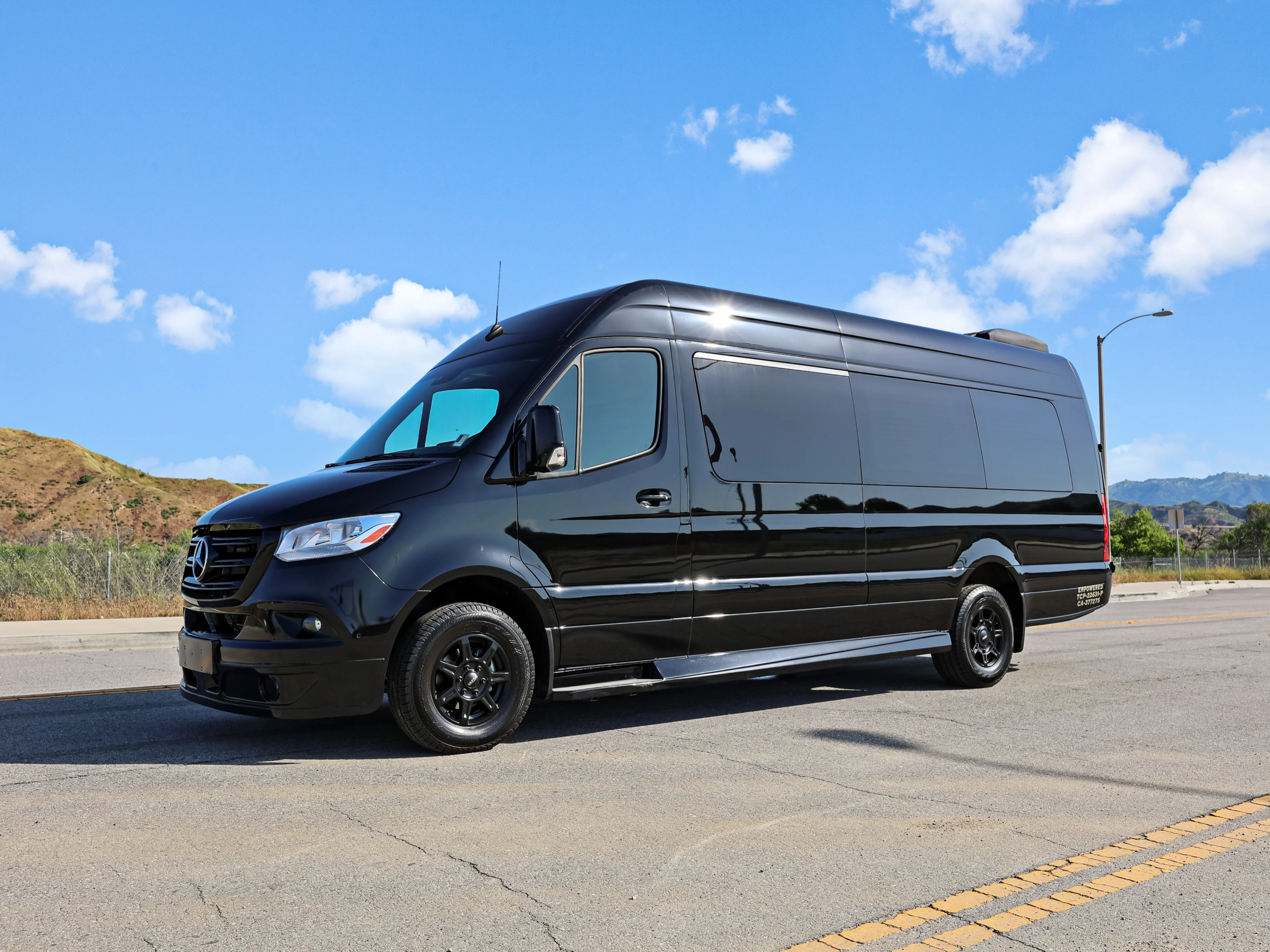 Mercedes-Benz Sprinter executive edition van — Emerald City Limos chauffeur fleet