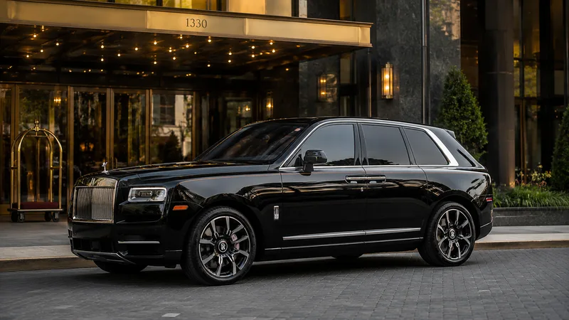 Rolls-Royce Cullinan — rear executive seating