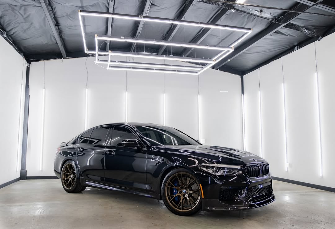 BMW M5 Competition luxury performance sedan — Emerald City Limos exotic fleet Seattle