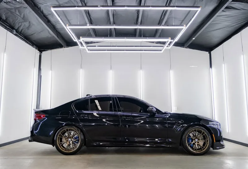 BMW M5 Competition — front three-quarter exterior