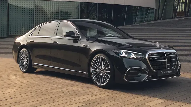 Mercedes-Benz S-Class S580 luxury sedan — Emerald City Limos chauffeur fleet