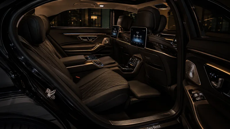 Mercedes-Benz S-Class — executive rear cabin