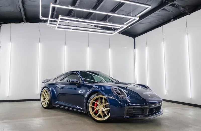 Porsche 911 Carrera S — front three-quarter exterior