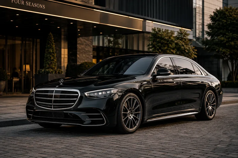 Mercedes-Benz S-Class — interior detail