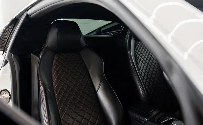 Audi R8 Coupe — driver-focused interior cabin